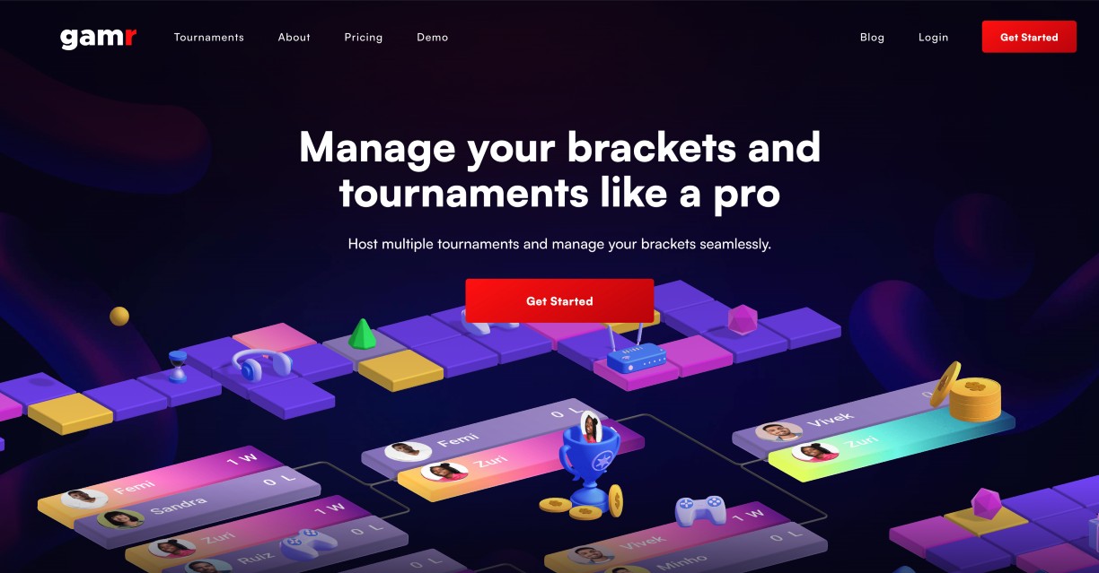 Step-by-Step Process on How to Sign Up on Brackets, a New Product by Gamr!