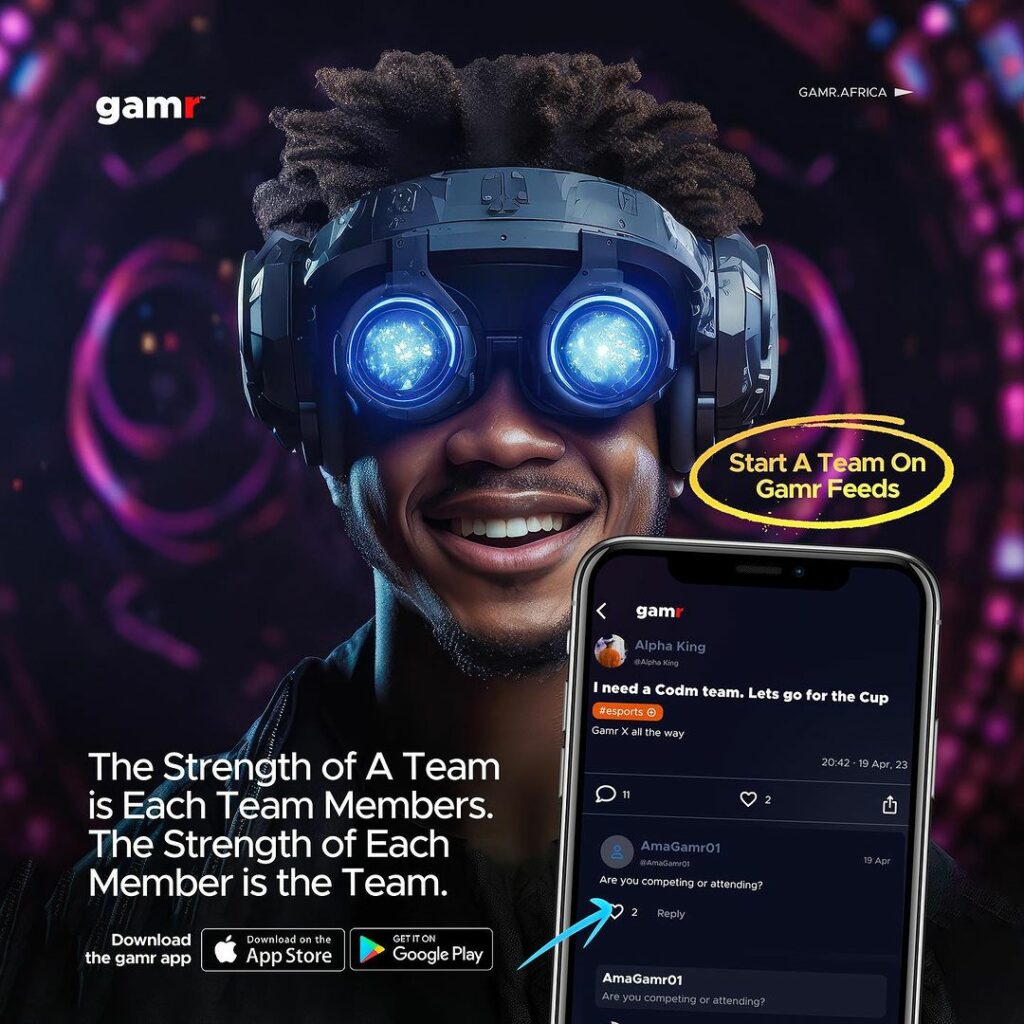 Gamr App Feed