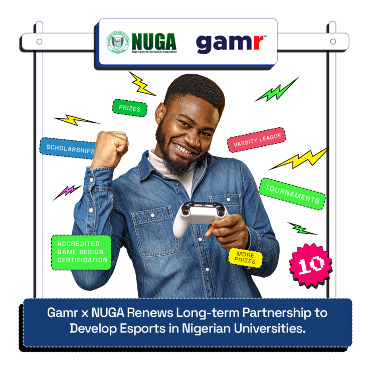 NUGA and GAMR Forge Strategic Long-Term Partnership to Elevate Esports in Nigerian Universities